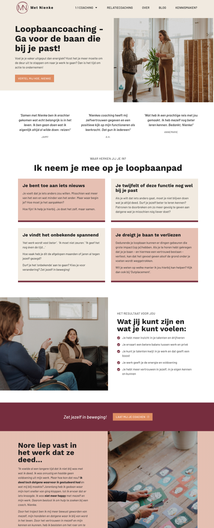Aanbodpagina Met Nienke